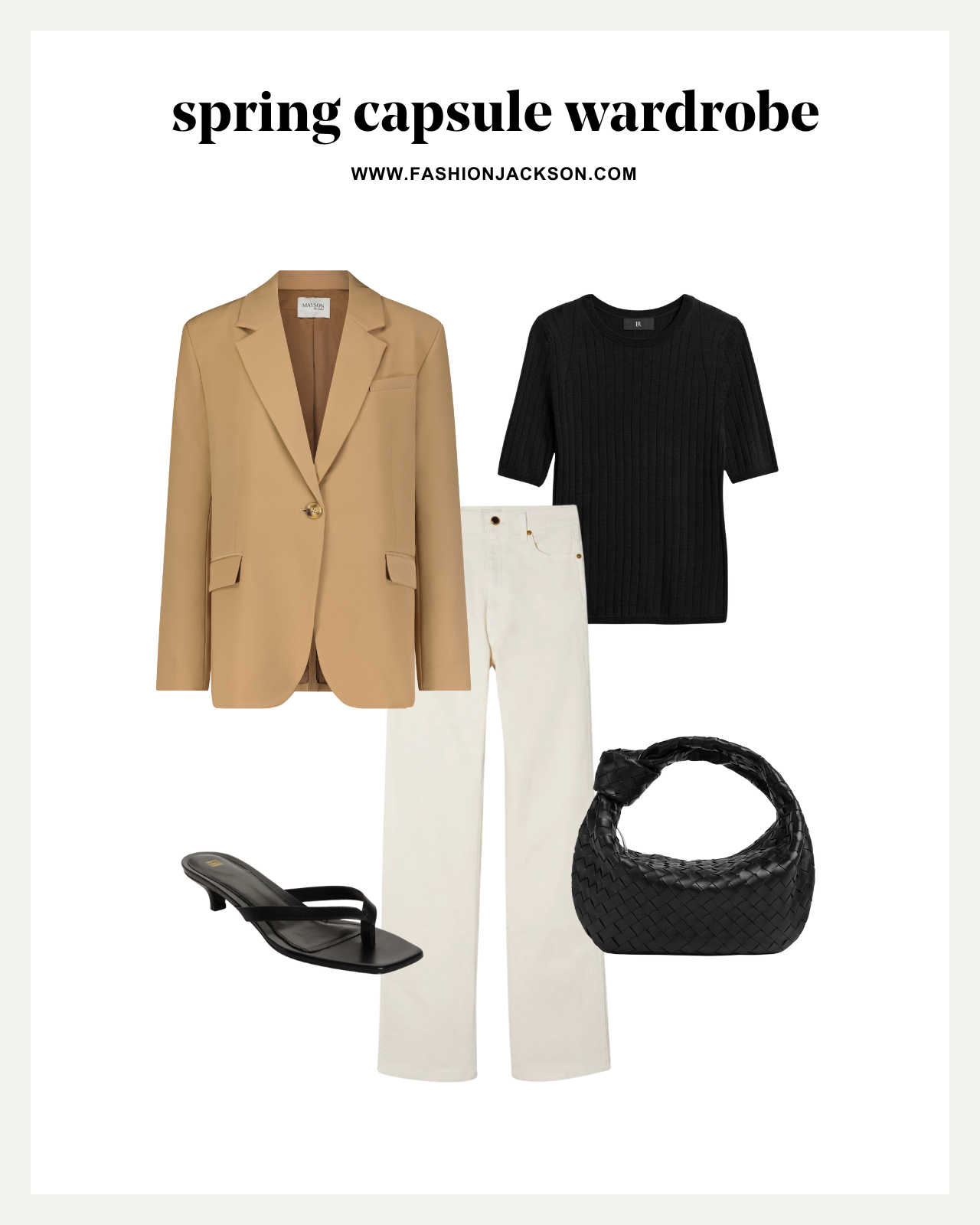 Fashion Jackson Spring Capsule Wardrobe