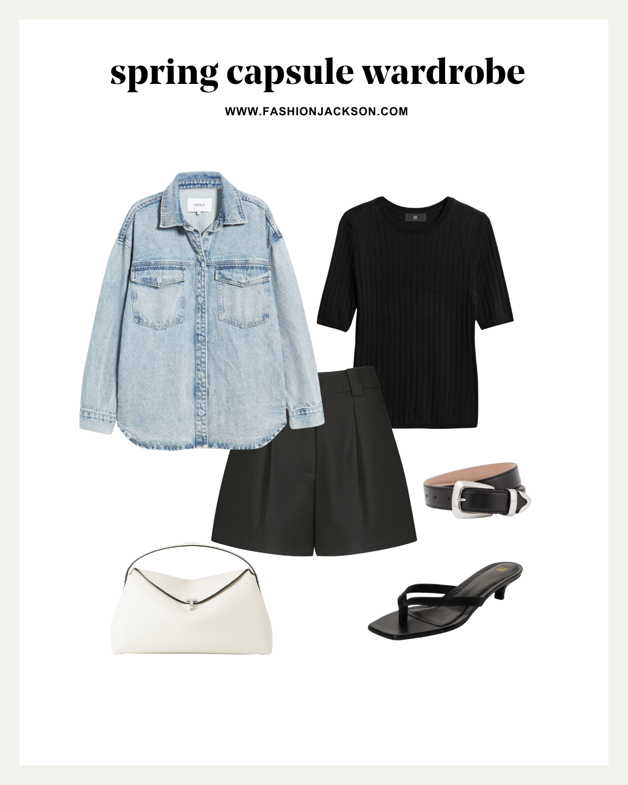 Fashion Jackson Spring Capsule Wardrobe