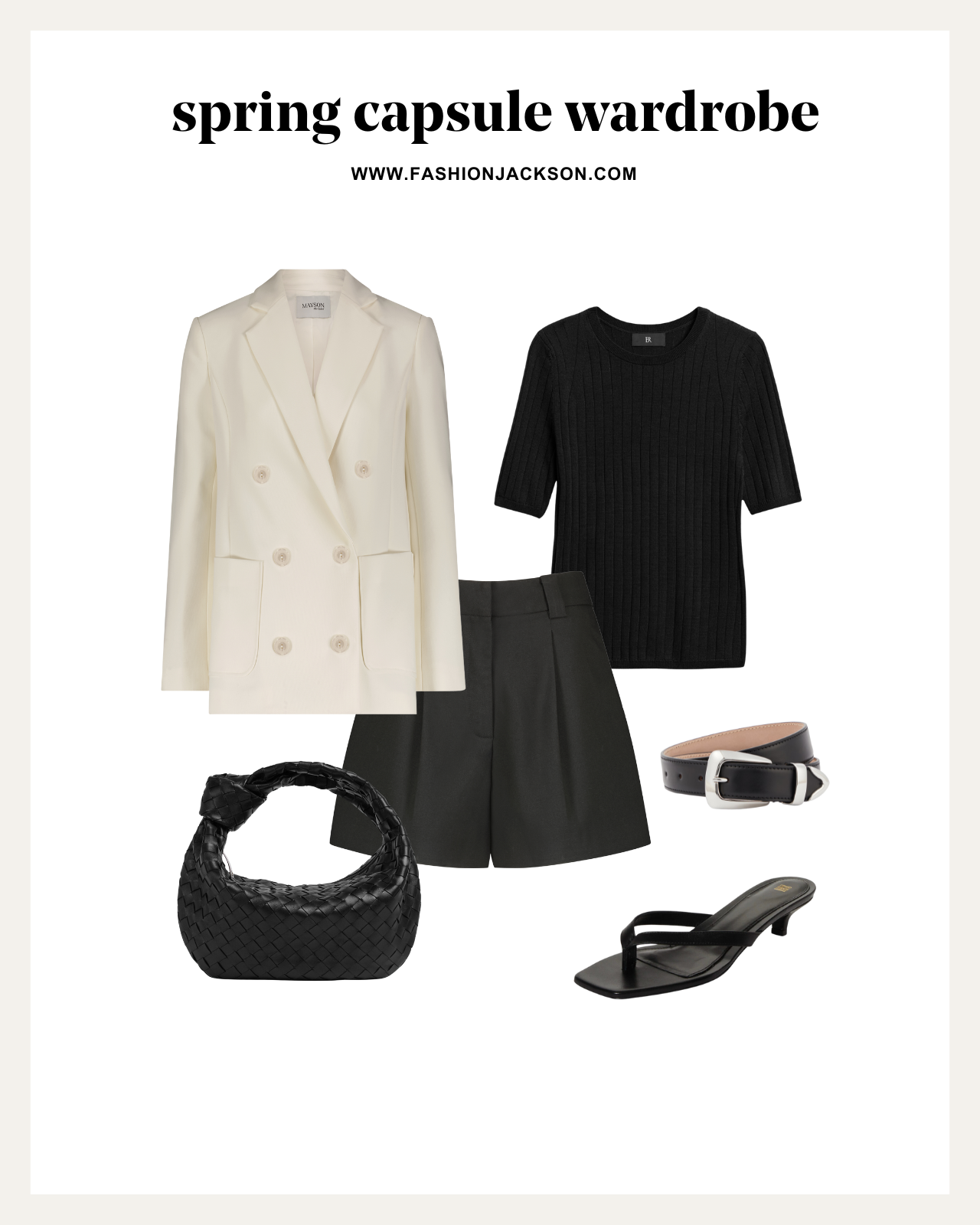 Fashion Jackson Spring Capsule Wardrobe