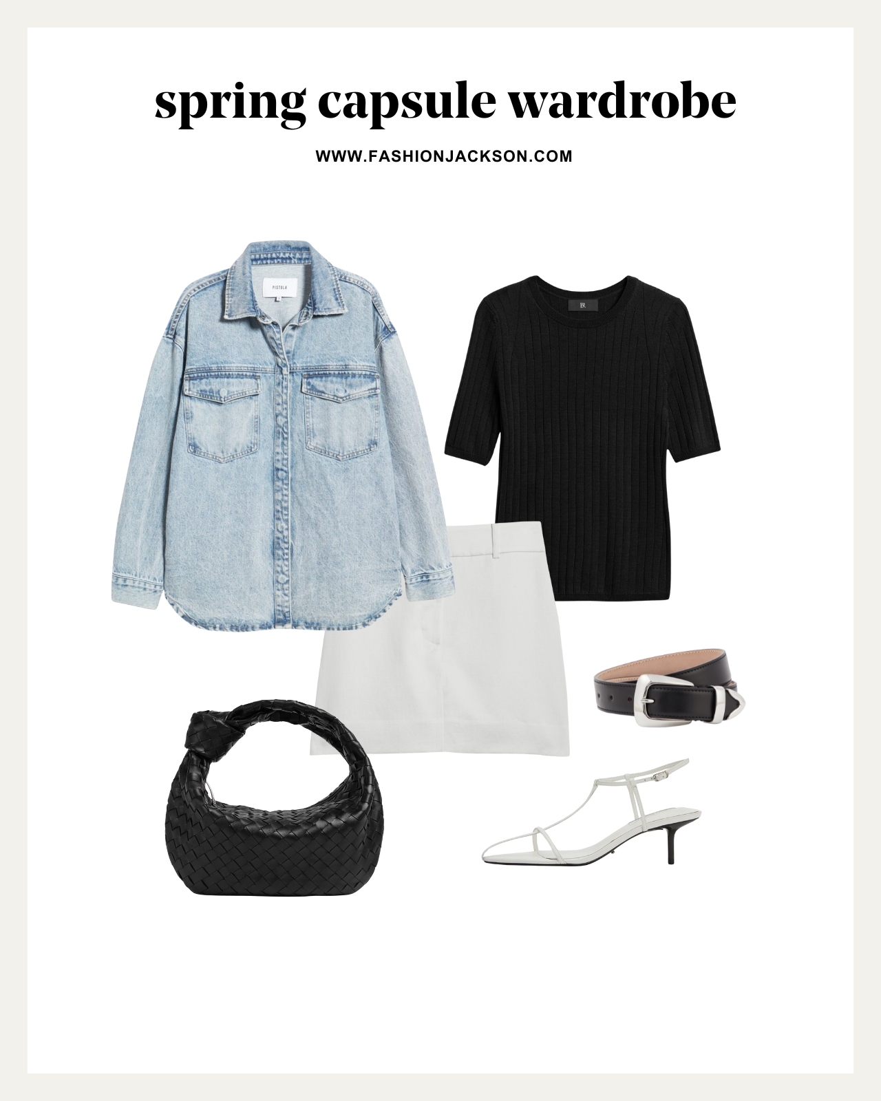 Fashion Jackson Spring Capsule Wardrobe