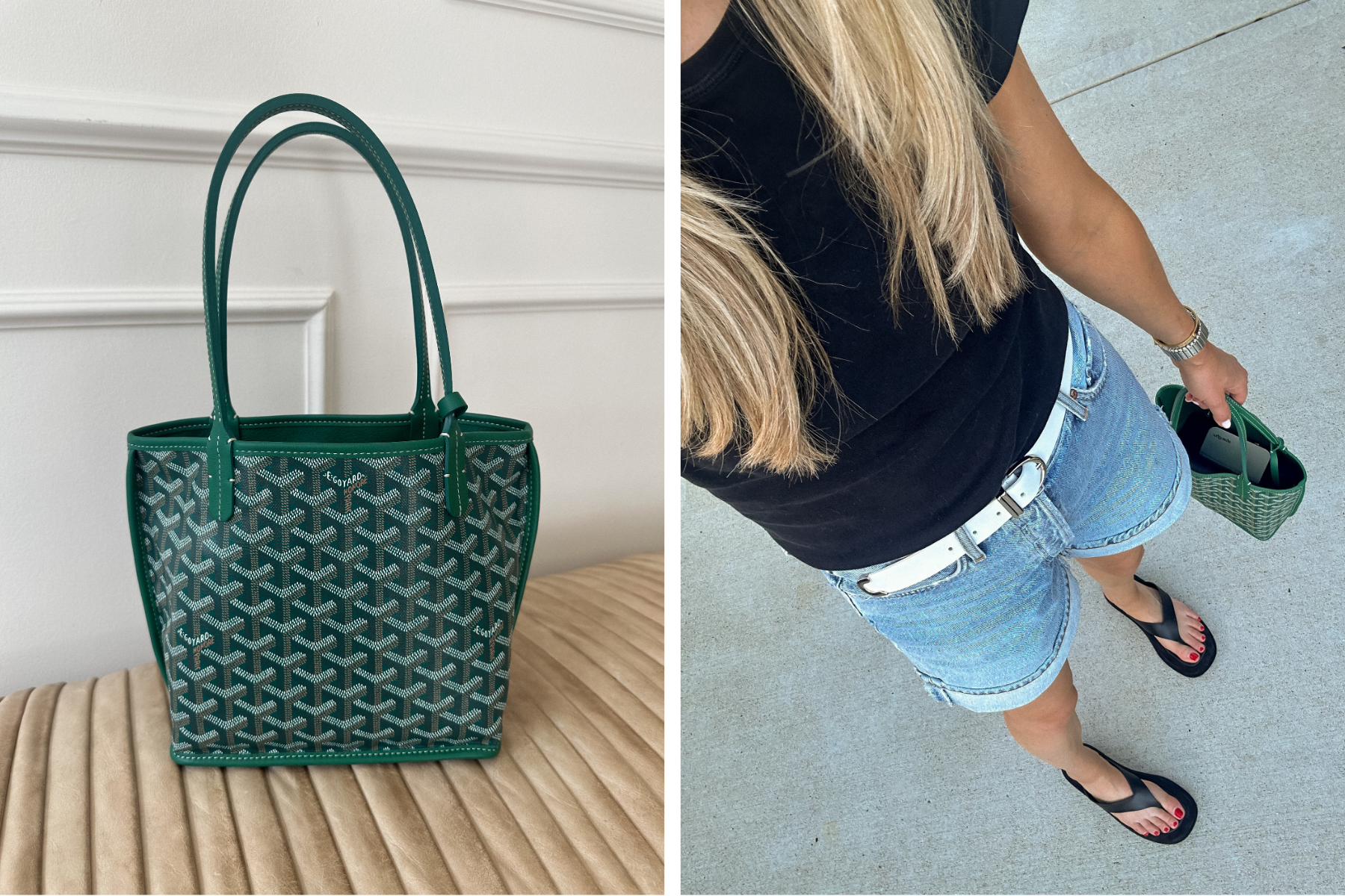 Fashion Jackson Goyard Mini St Anjou Green