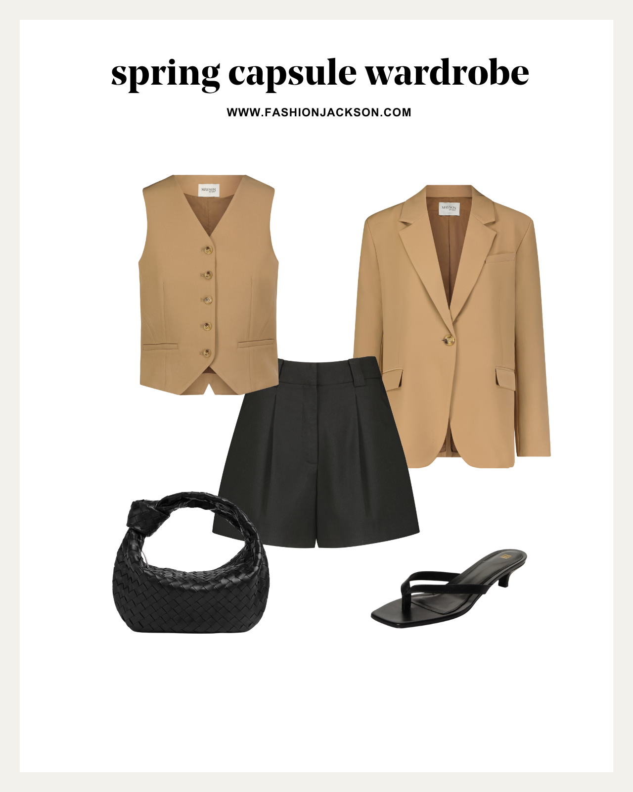 Fashion Jackson Spring Capsule Wardrobe