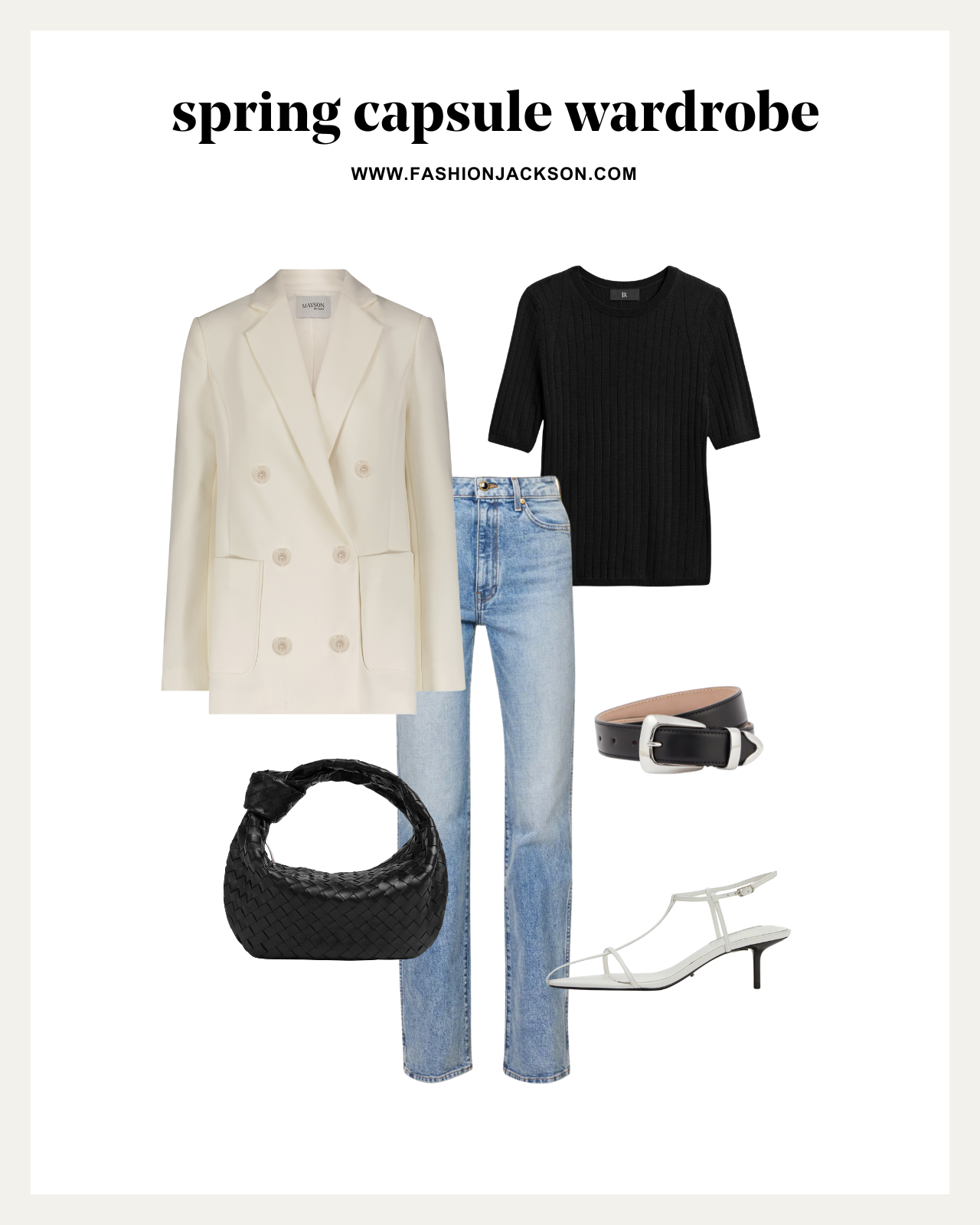 Fashion Jackson Spring Capsule Wardrobe