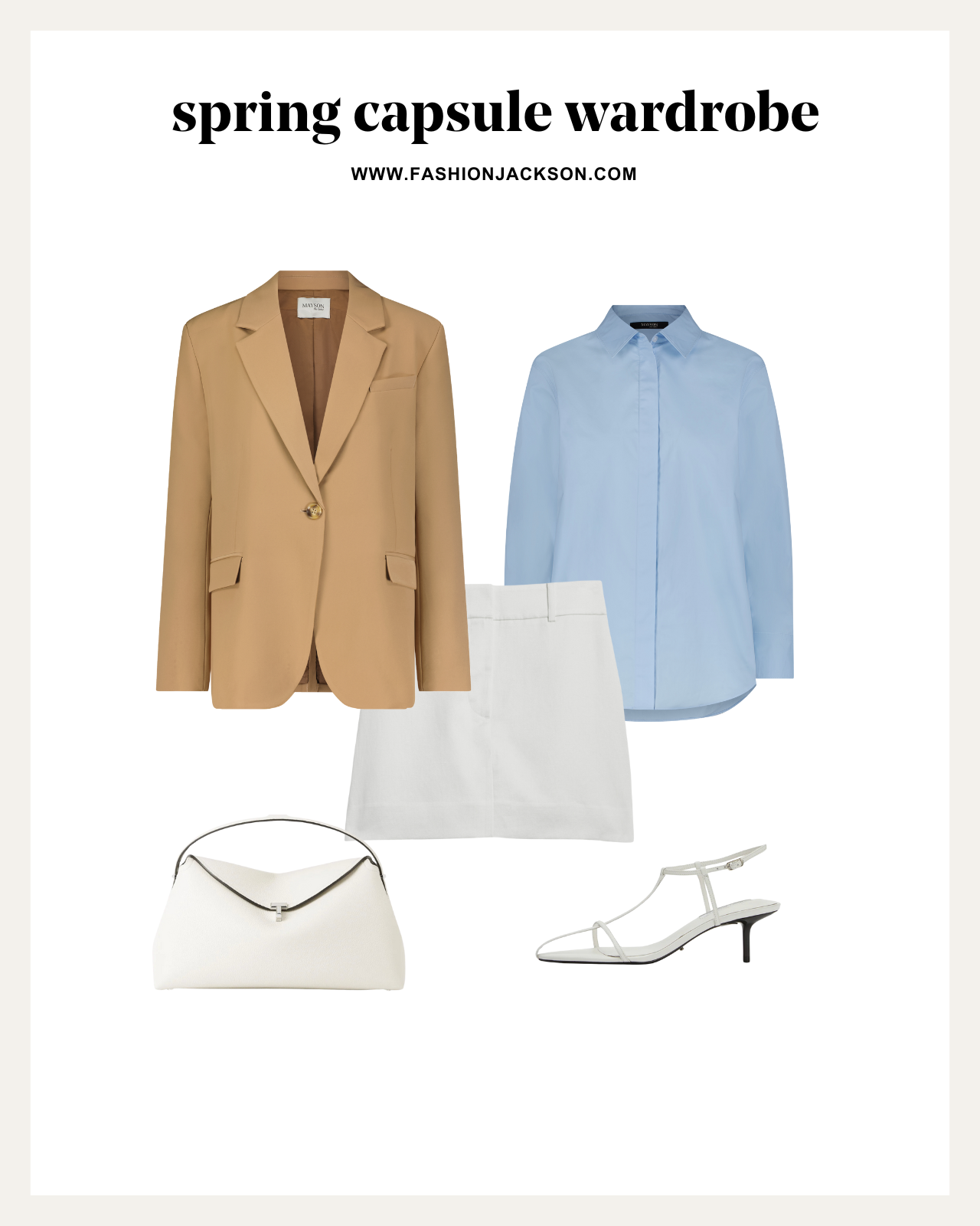 Fashion Jackson Spring Capsule Wardrobe