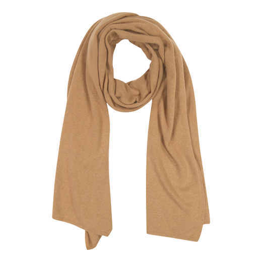 MAYSON the label CASHMERE WRAP SCARF CAPPUCCINO