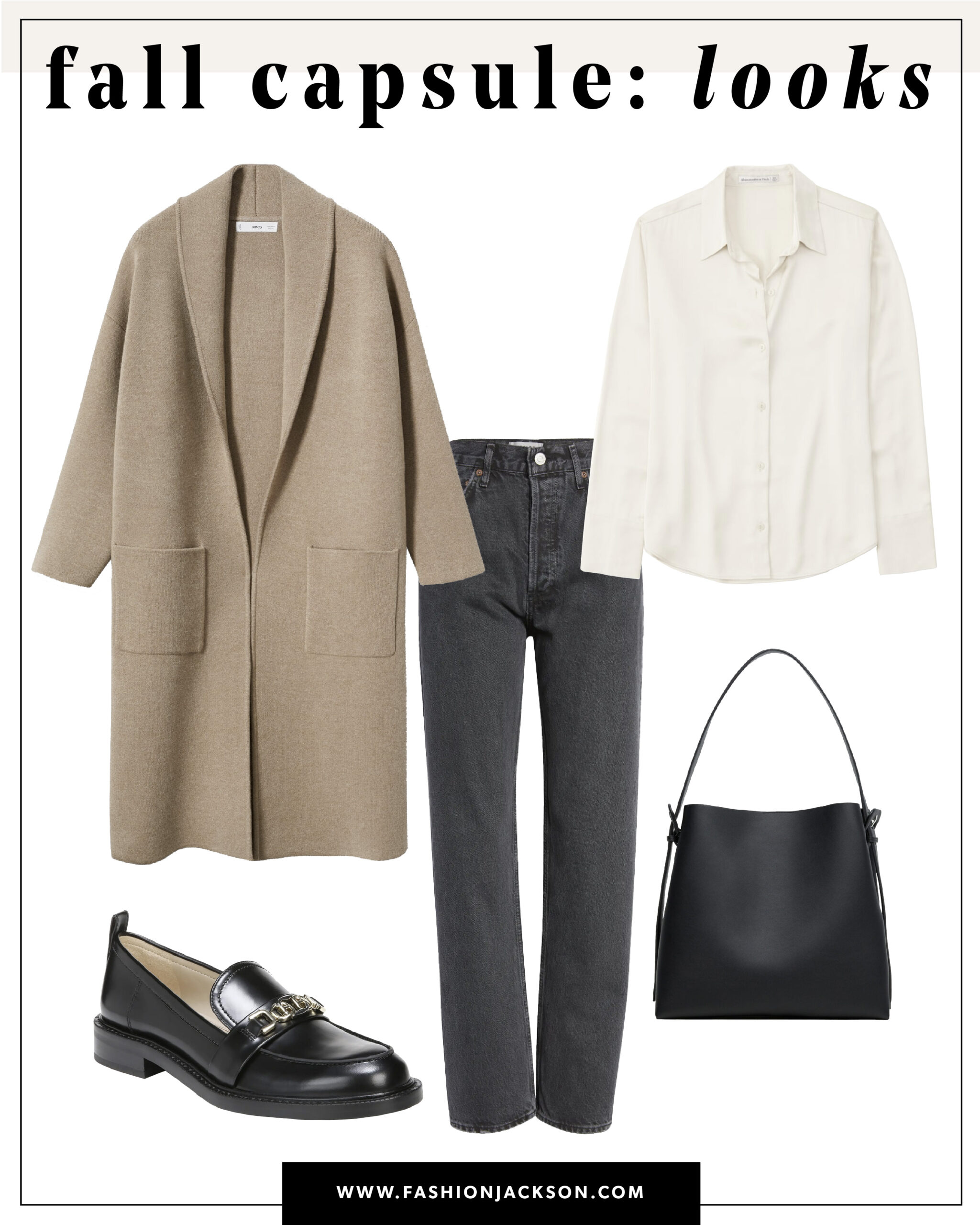 fashion jackson fall capsule wardrobe