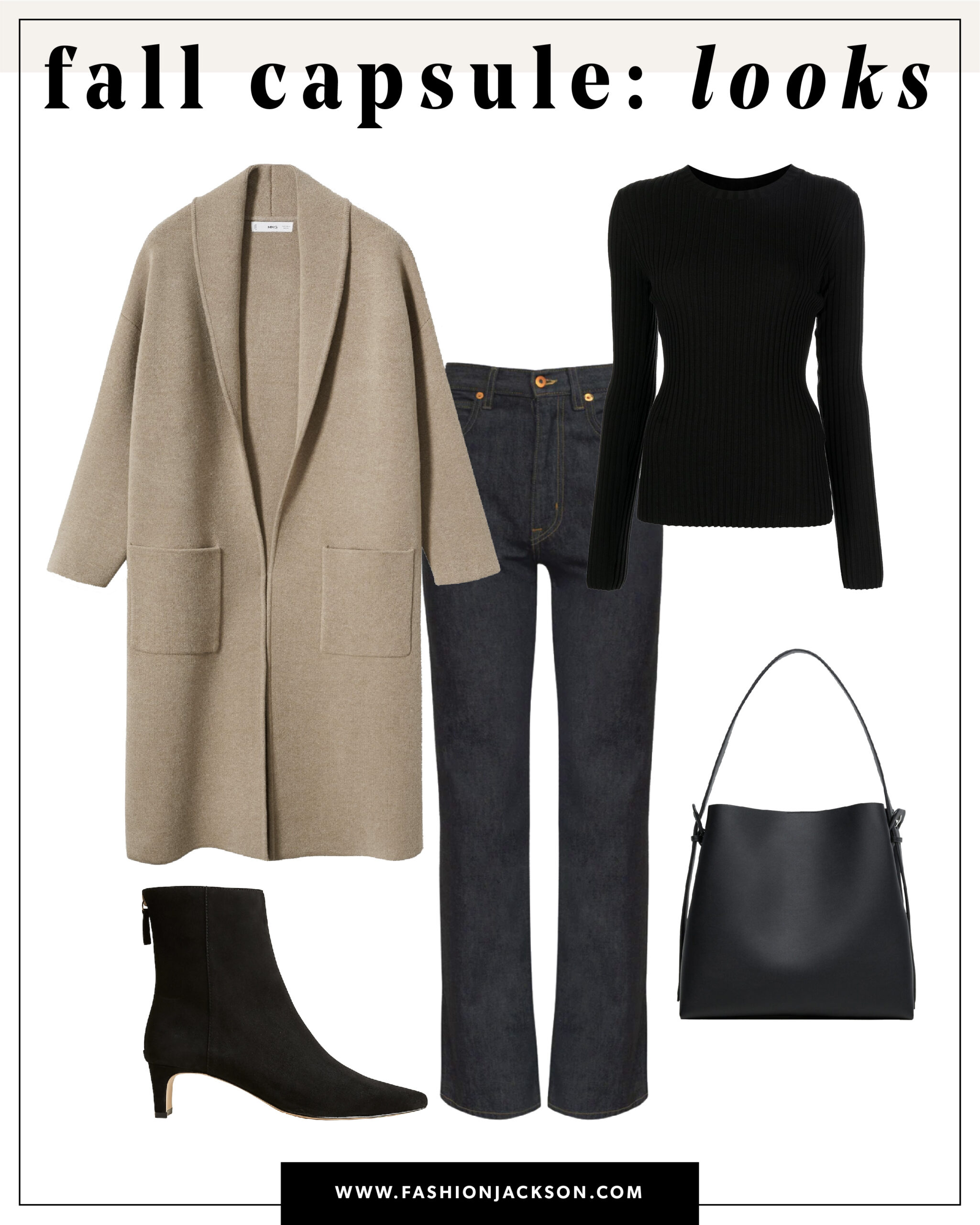 fashion jackson fall capsule wardrobe