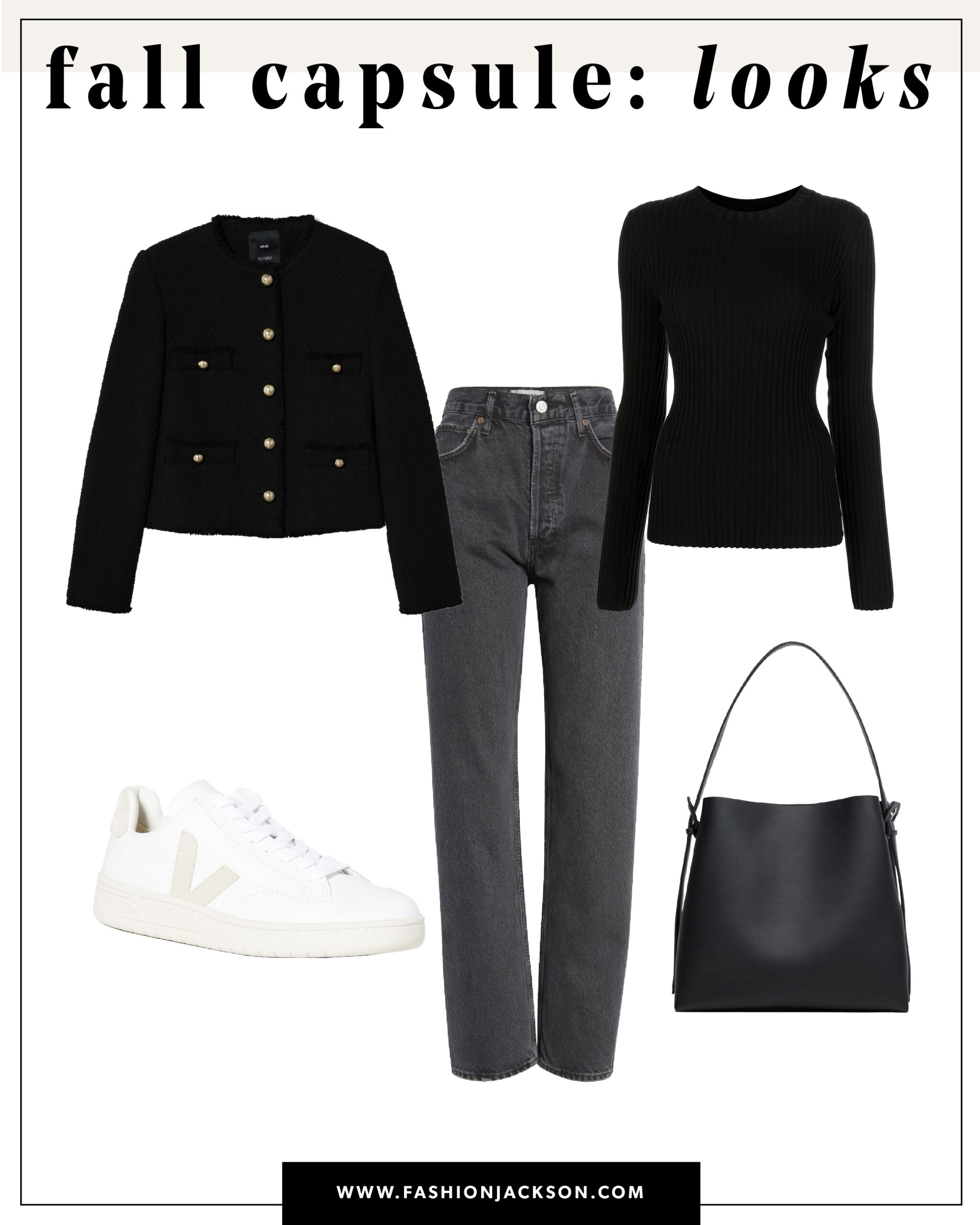 fashion jackson fall capsule wardrobe