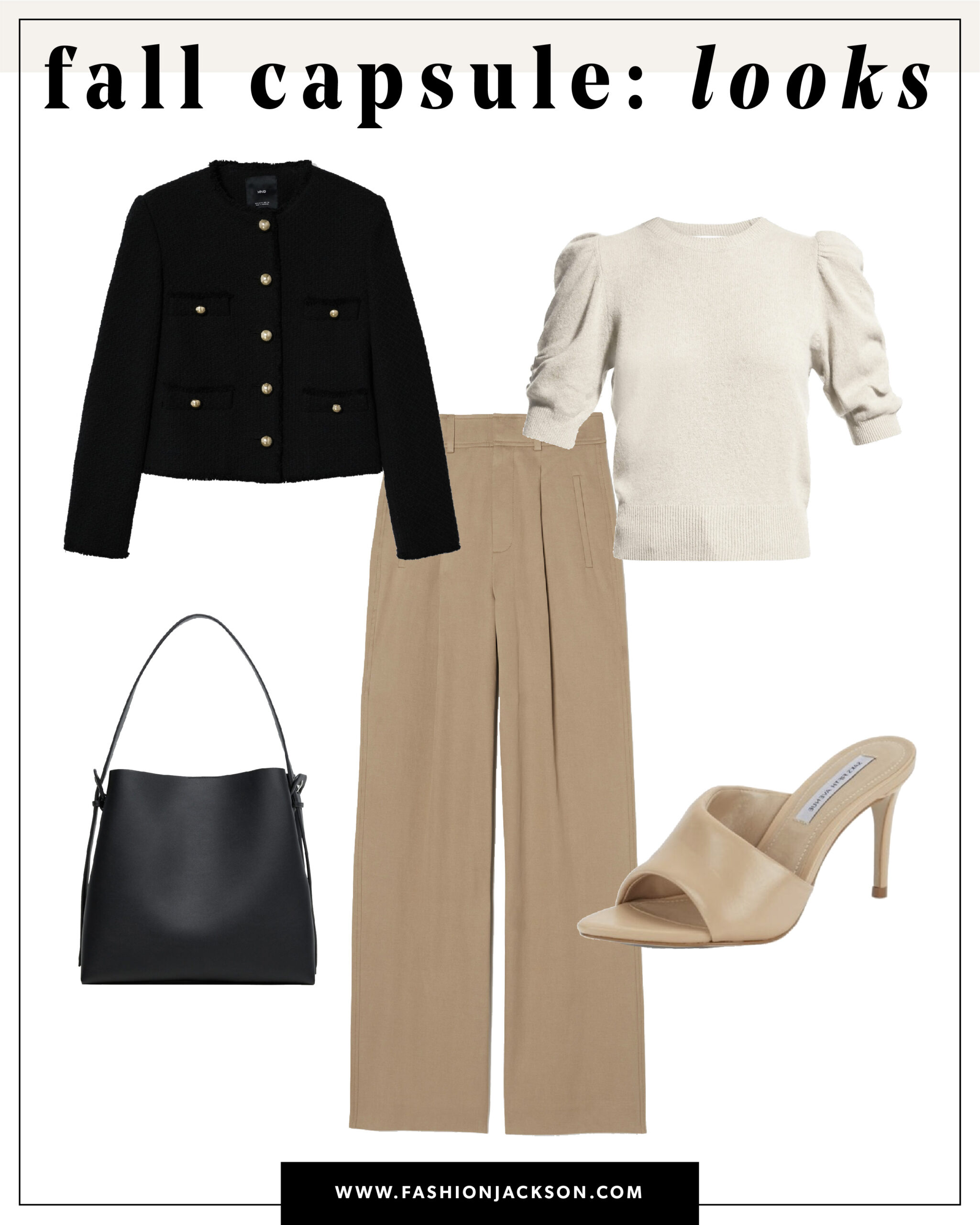 fashion jackson fall capsule wardrobe