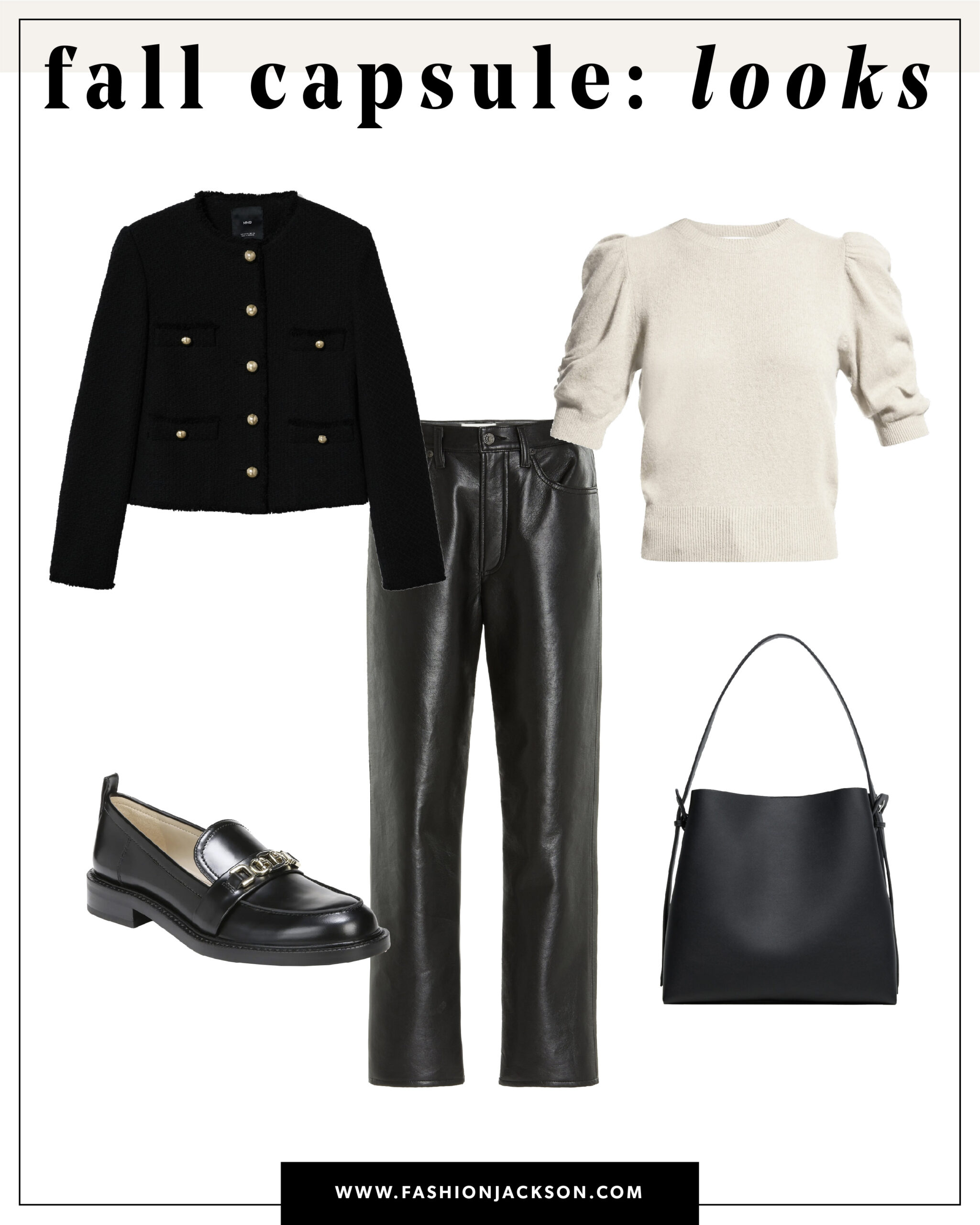 fashion jackson fall capsule wardrobe