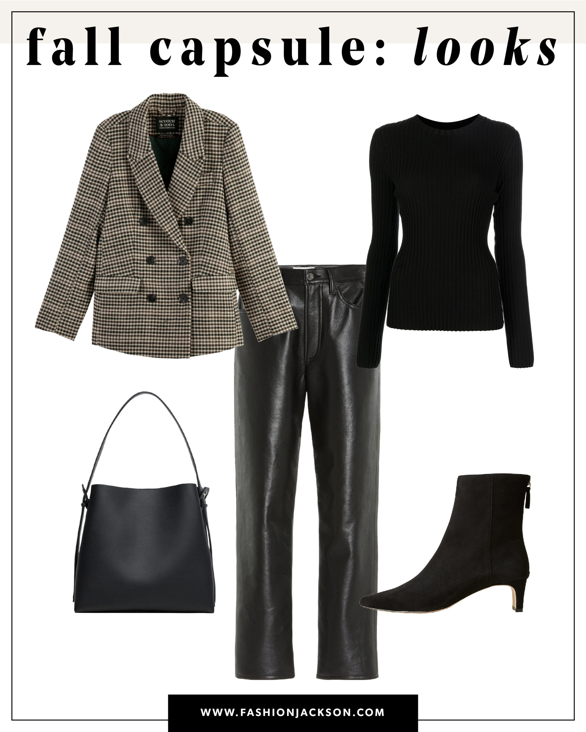 fashion jackson fall capsule wardrobe