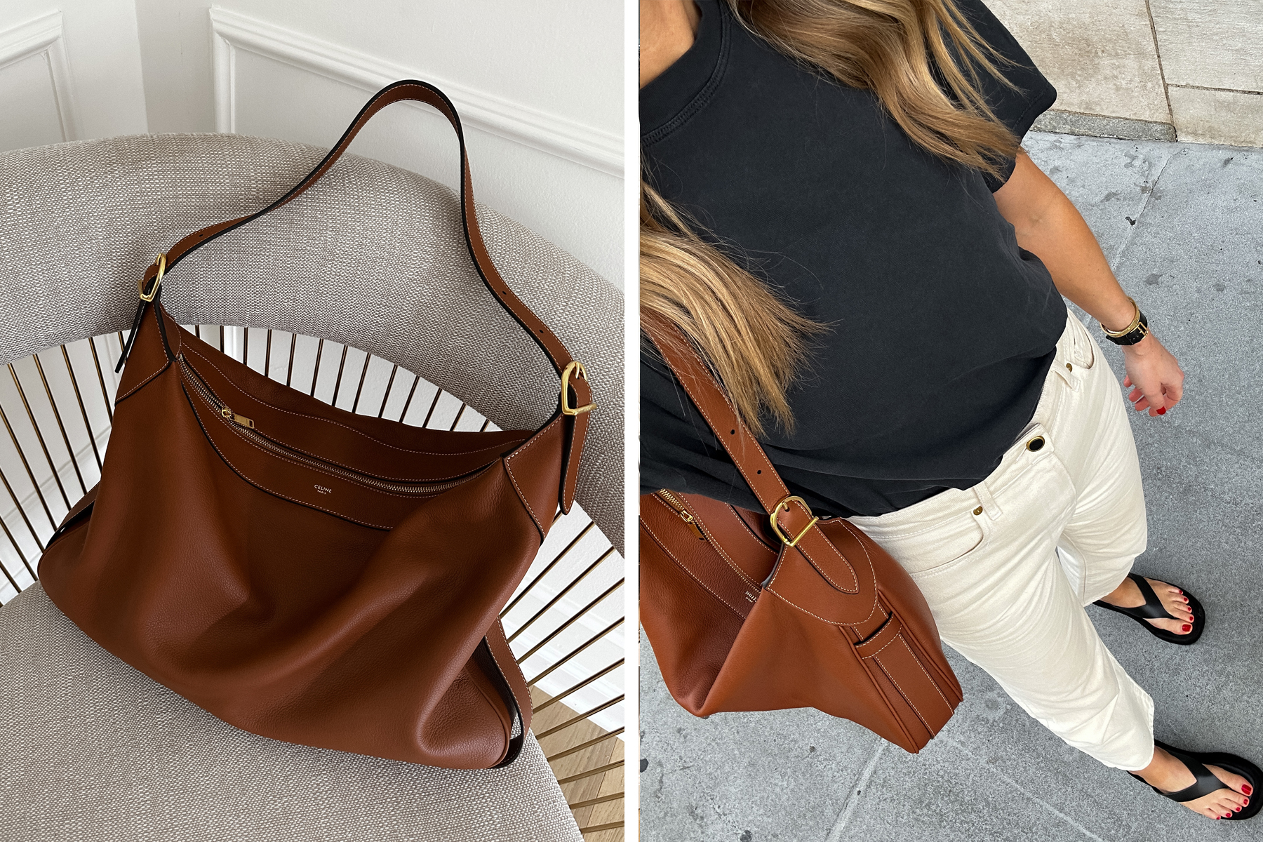 Fashion Jackson Celine Large Romy Tan Bag Review