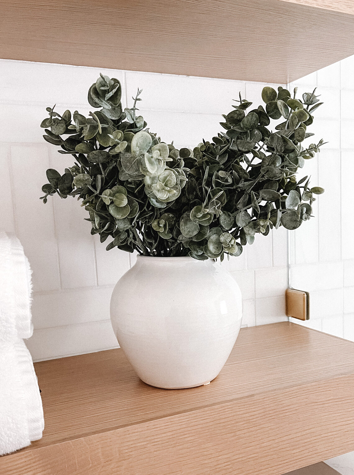 Fashion Jackson Target Vase Faux Eucalyptus Plant