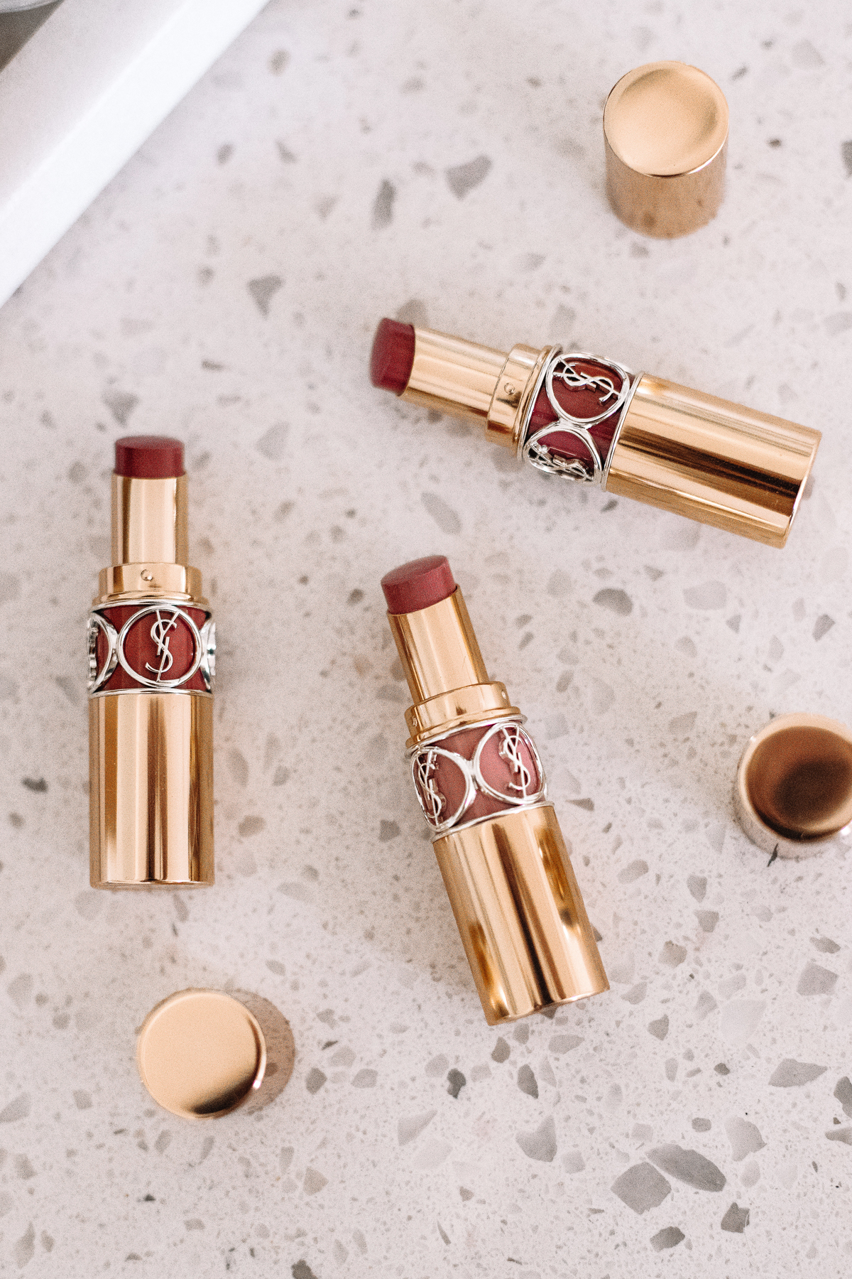 Fashion Jackson YSL Rouge Volupte Shine Lipsticks