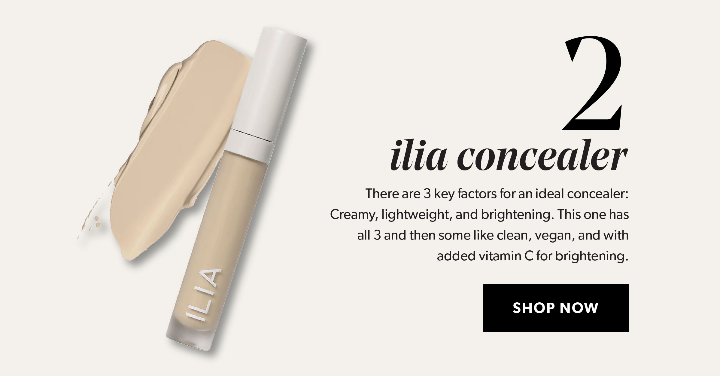 ilia concealer