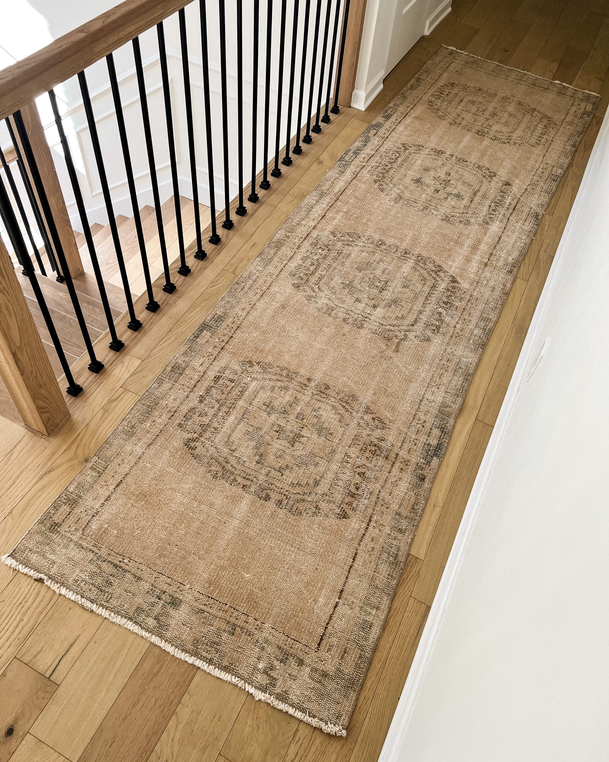 Fashion Jackson Transitional Home Vintage Oushak Runner