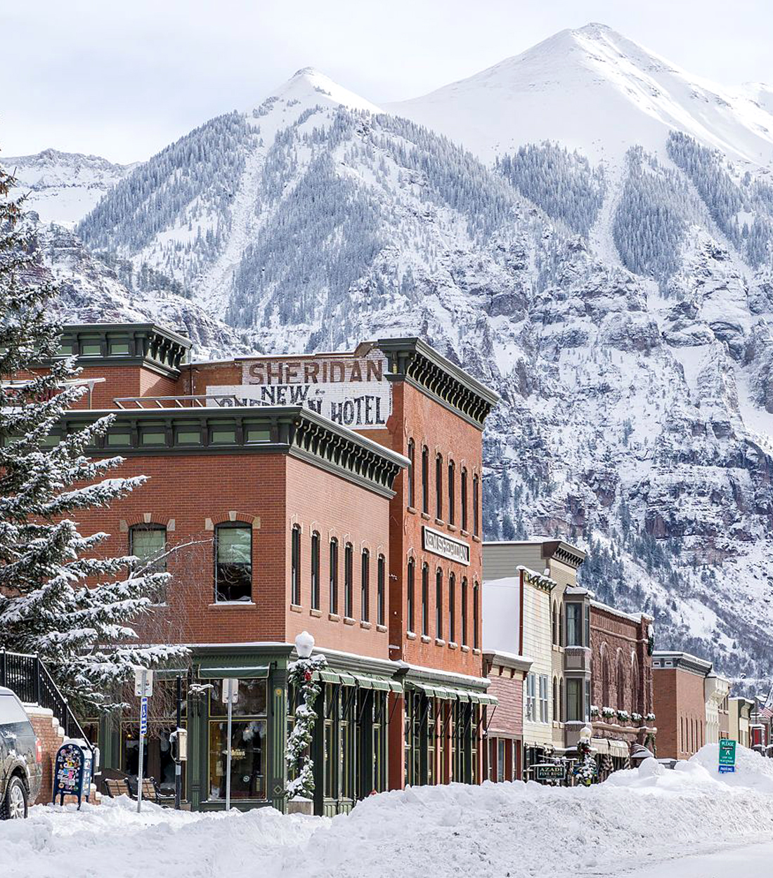 Telluride Main Street Winter