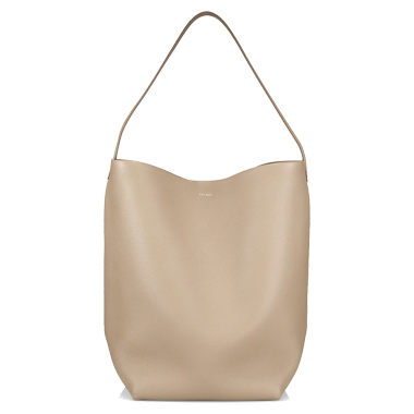 The Row Large Park N/S Leather Tote Bag