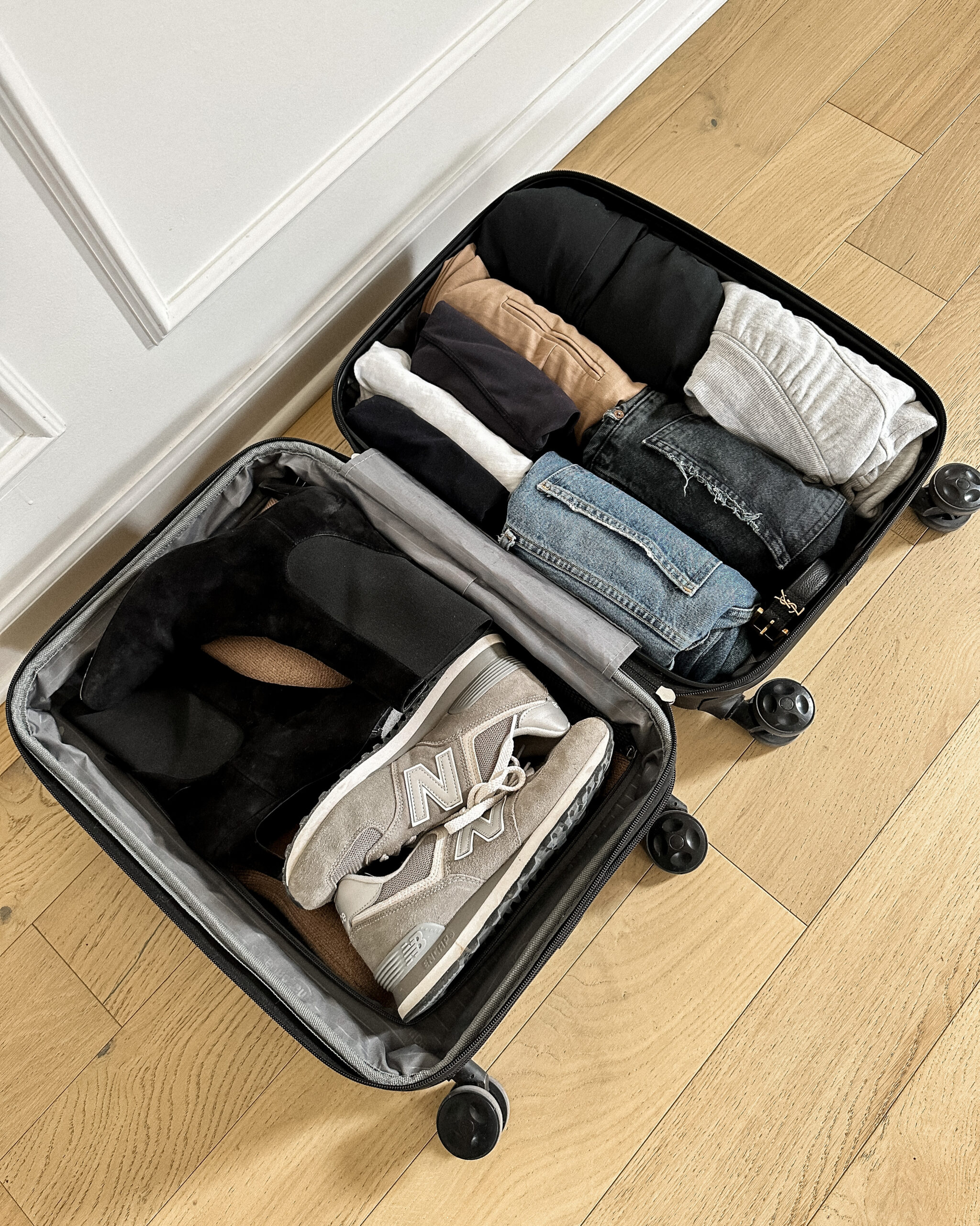 suitcase packing essentials